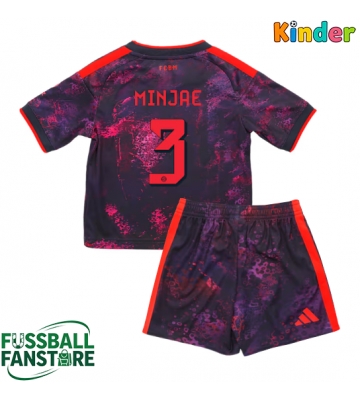 Bayern Munich Kim Min-jae #3 Replik 3rd trikot Kinder 2026-27 Kurzarm (+ Kurze Hosen)